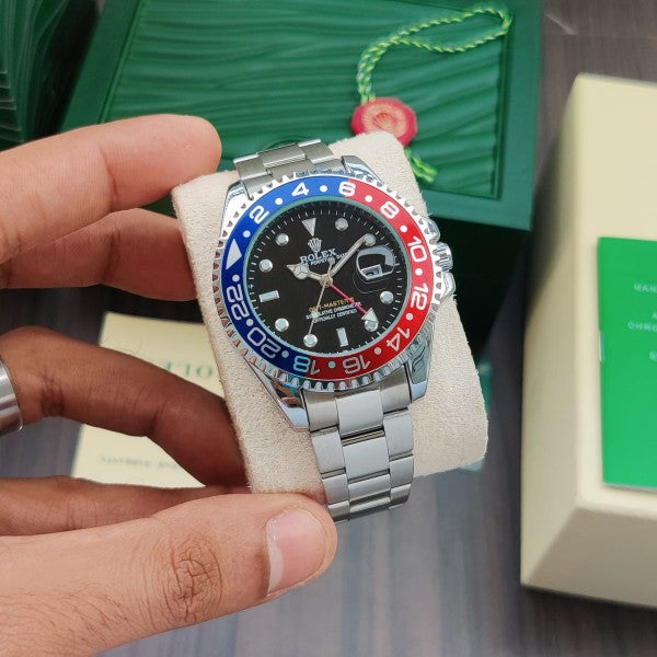 Role_x red black Mens Watch