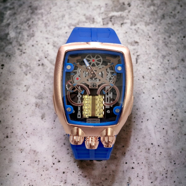 Jacab & Co X Bugatte Chiron Edition Mens Watch