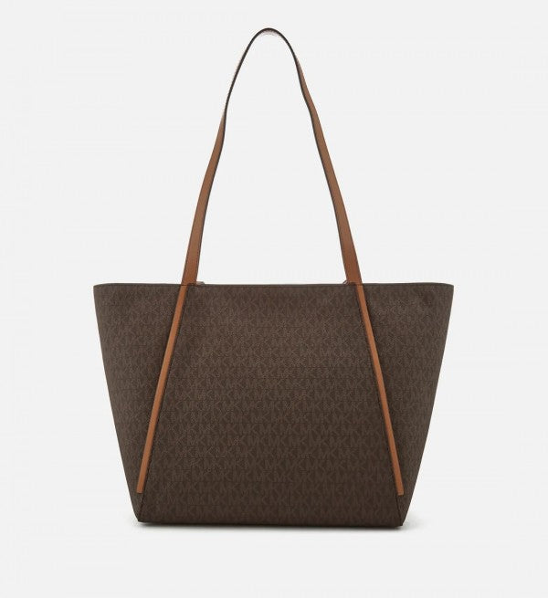 Mhael Krs Whitney Tote Bag With Dust Bag (Brown - 431) Women Handbag