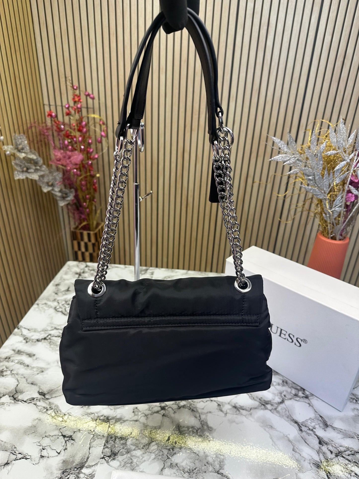 GUS QUTED SHOULDER BAG Women Handbag WITH BOX