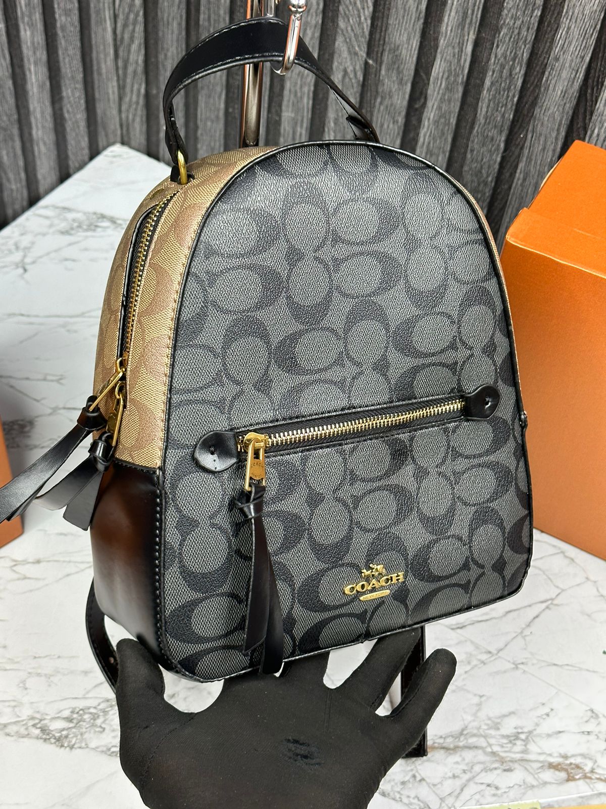 CCH PVC SIGNATURE BAGPACK WITH BOX