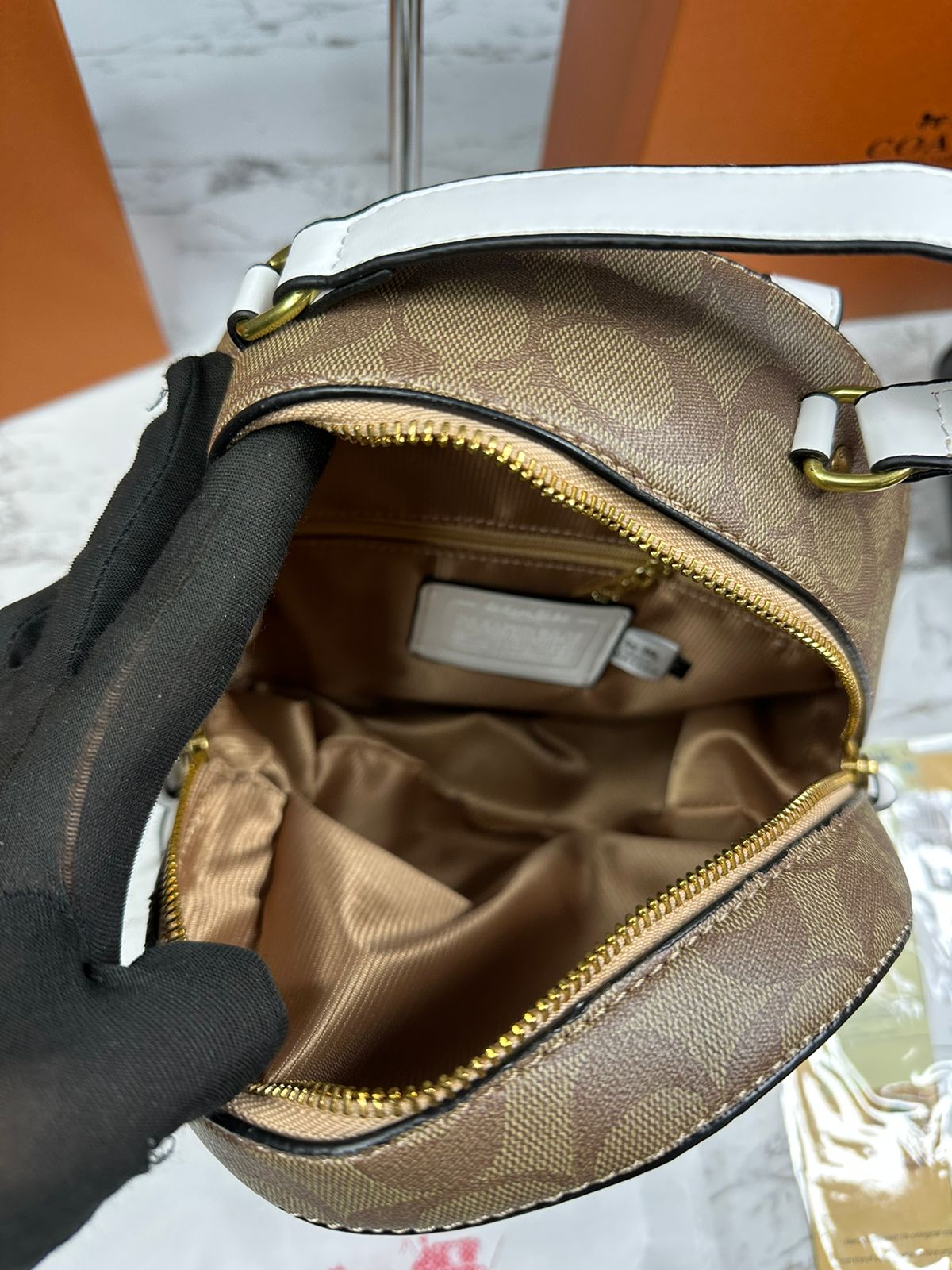 CCH PVC SIGNATURE BAGPACK WITH BOX