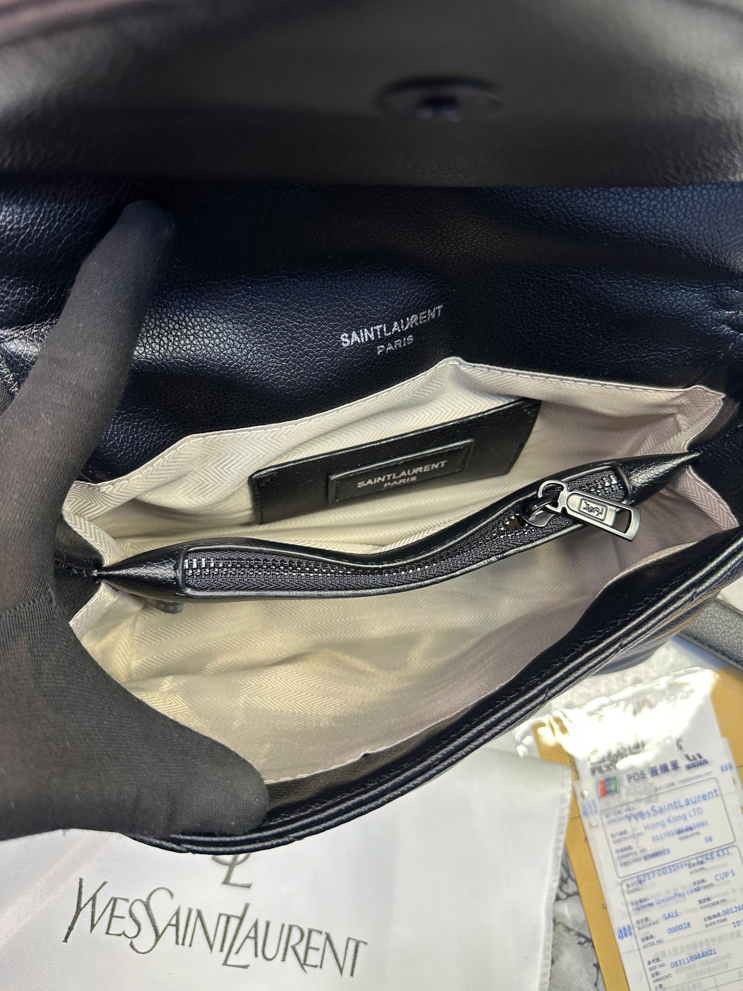 YcnL COLLEGE MEDIUM CHAIN BAG Women Handbag WITH BOX