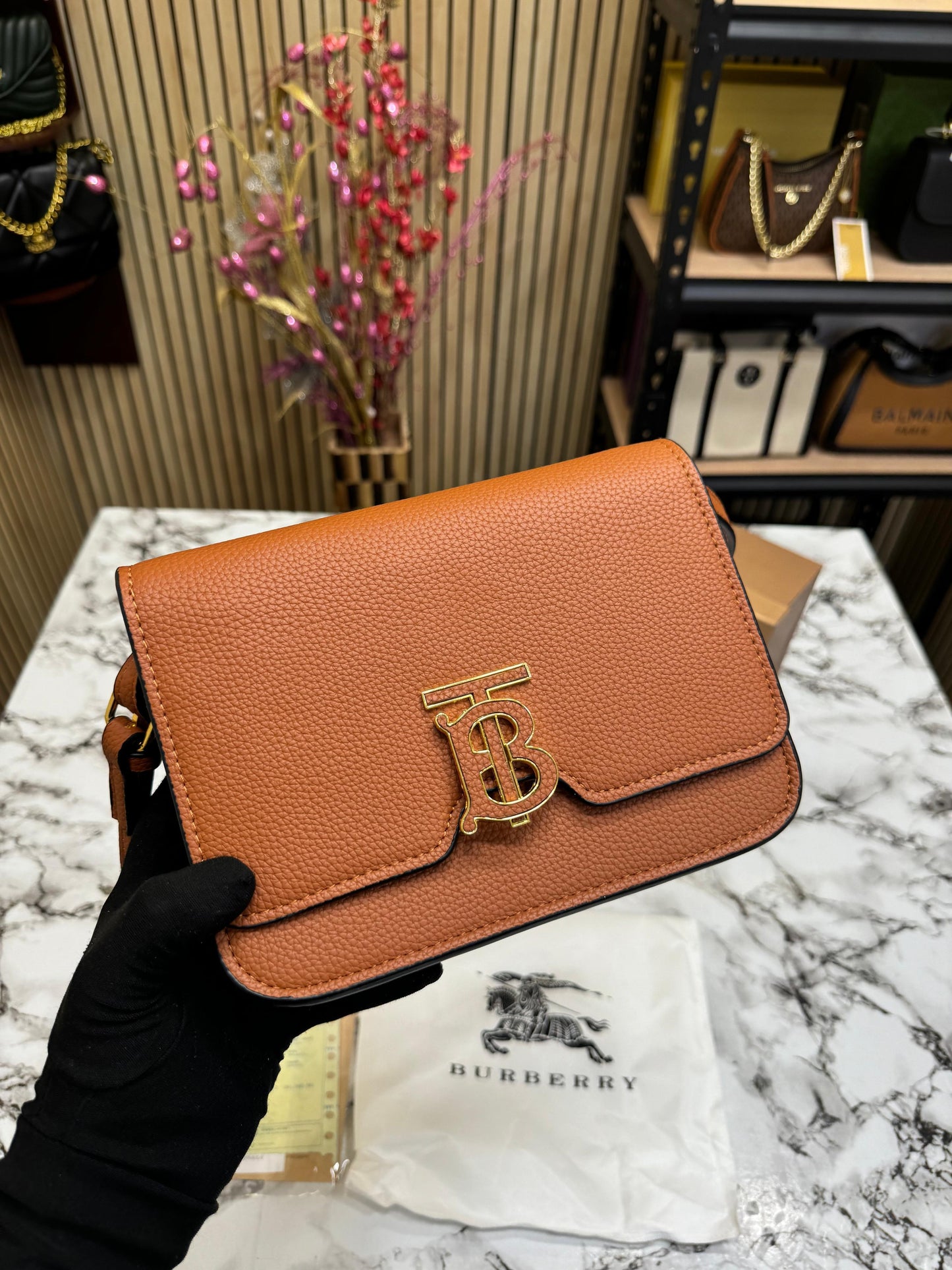 BURBRY TB MNOGAM SLING BAG😍🔥