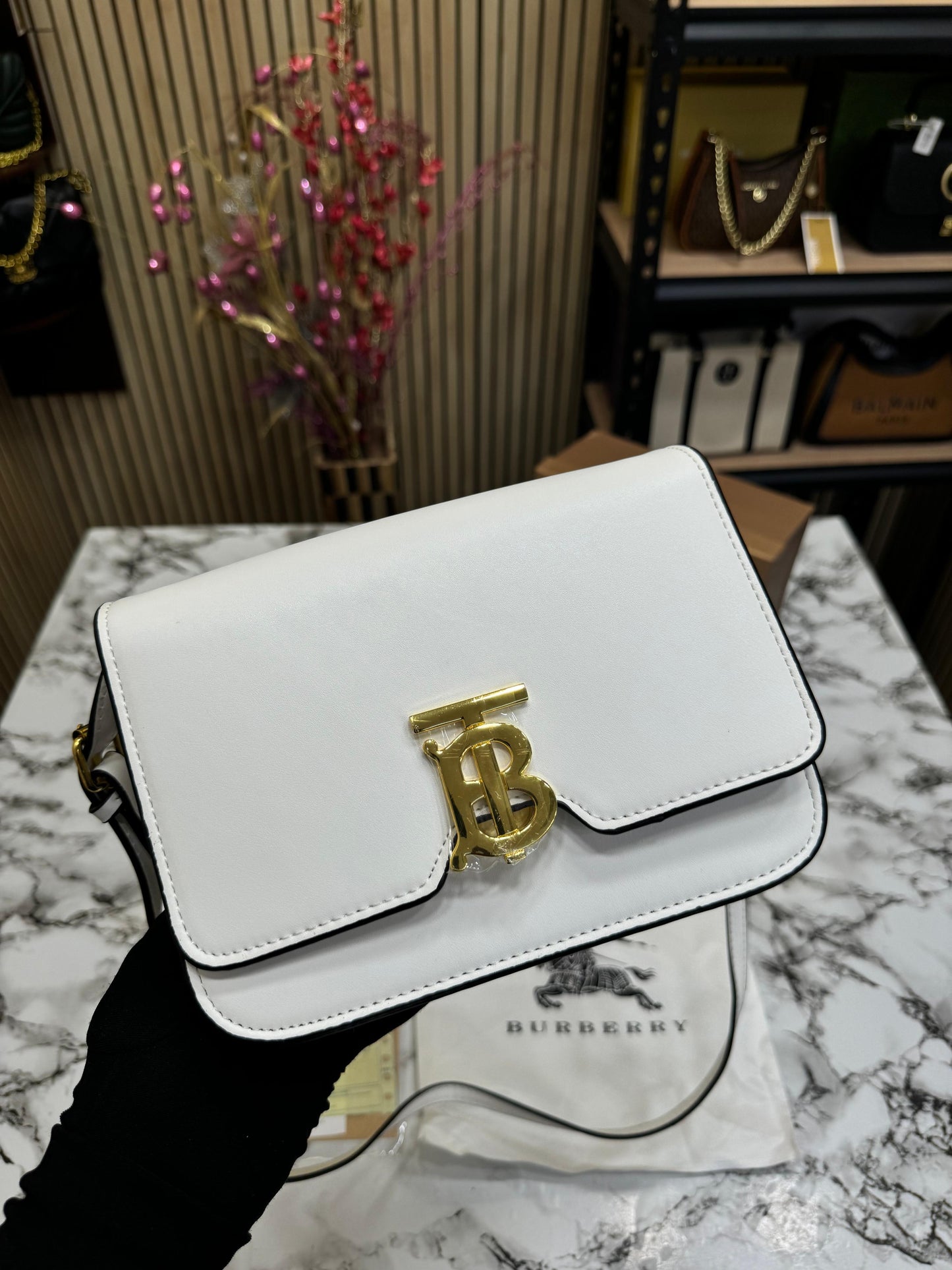 BURBRY TB MNOGAM SLING BAG😍🔥
