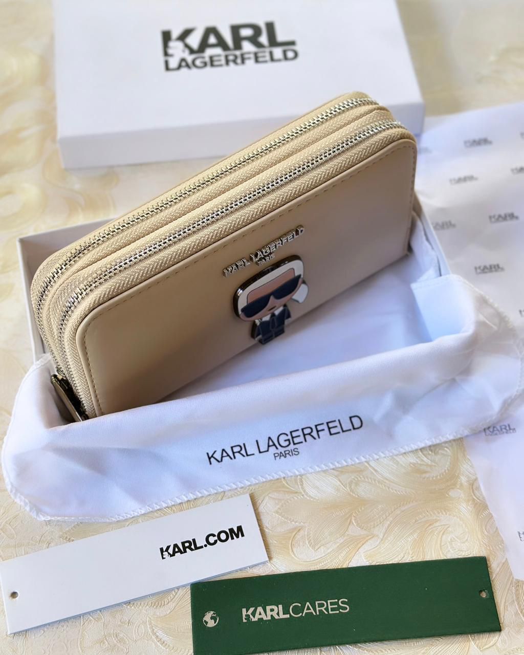 Kal Lagerld Double Zippy Woman Wallet