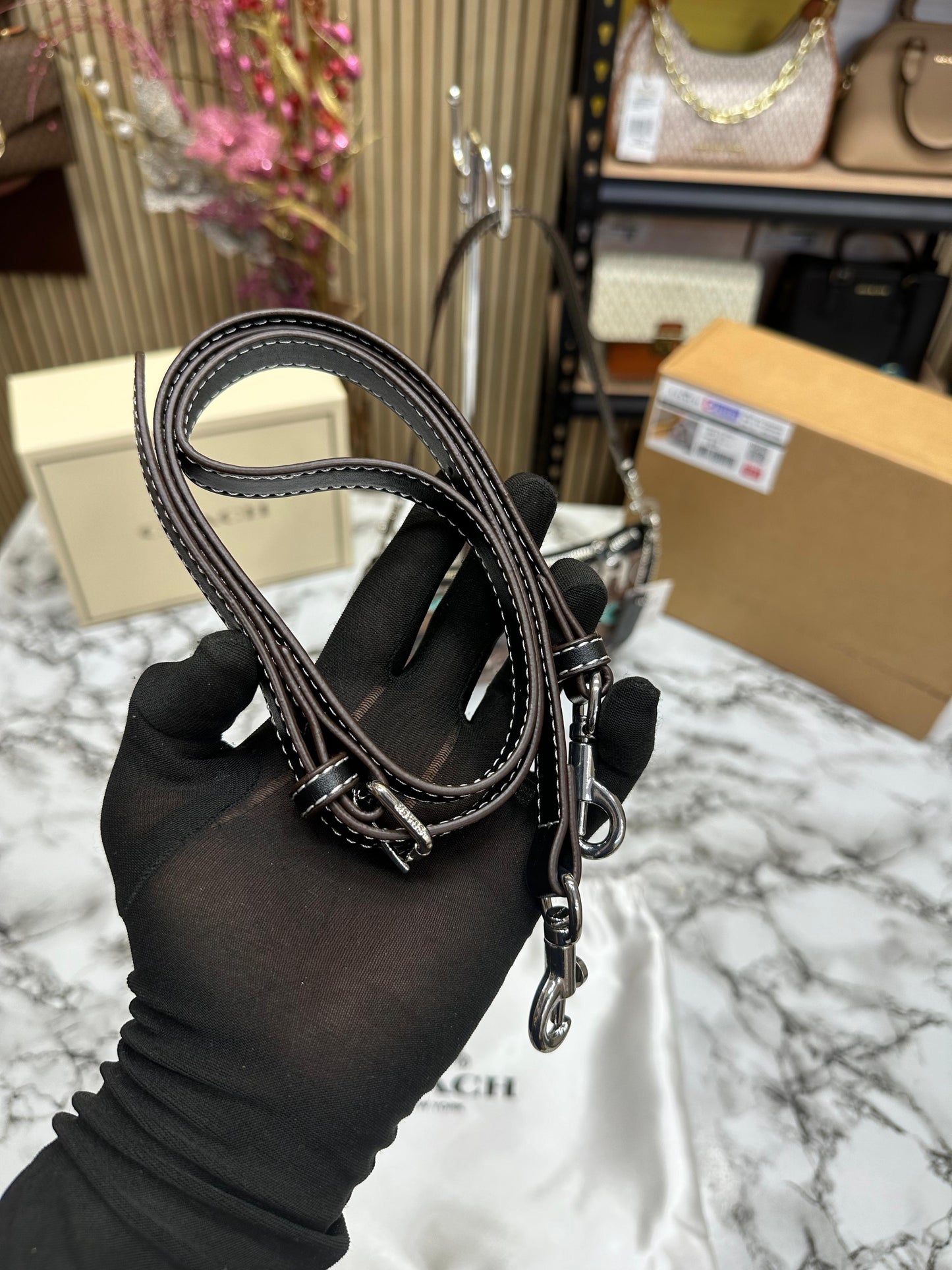 COCH PREMM SLING BAG WITH OG DOUBLE BOX Woman hand Bag
