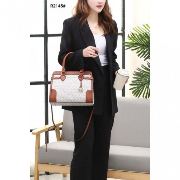 MICHL KOS ROWAN SATCHEL BAG WITH DUST WOMAN HAND BAG