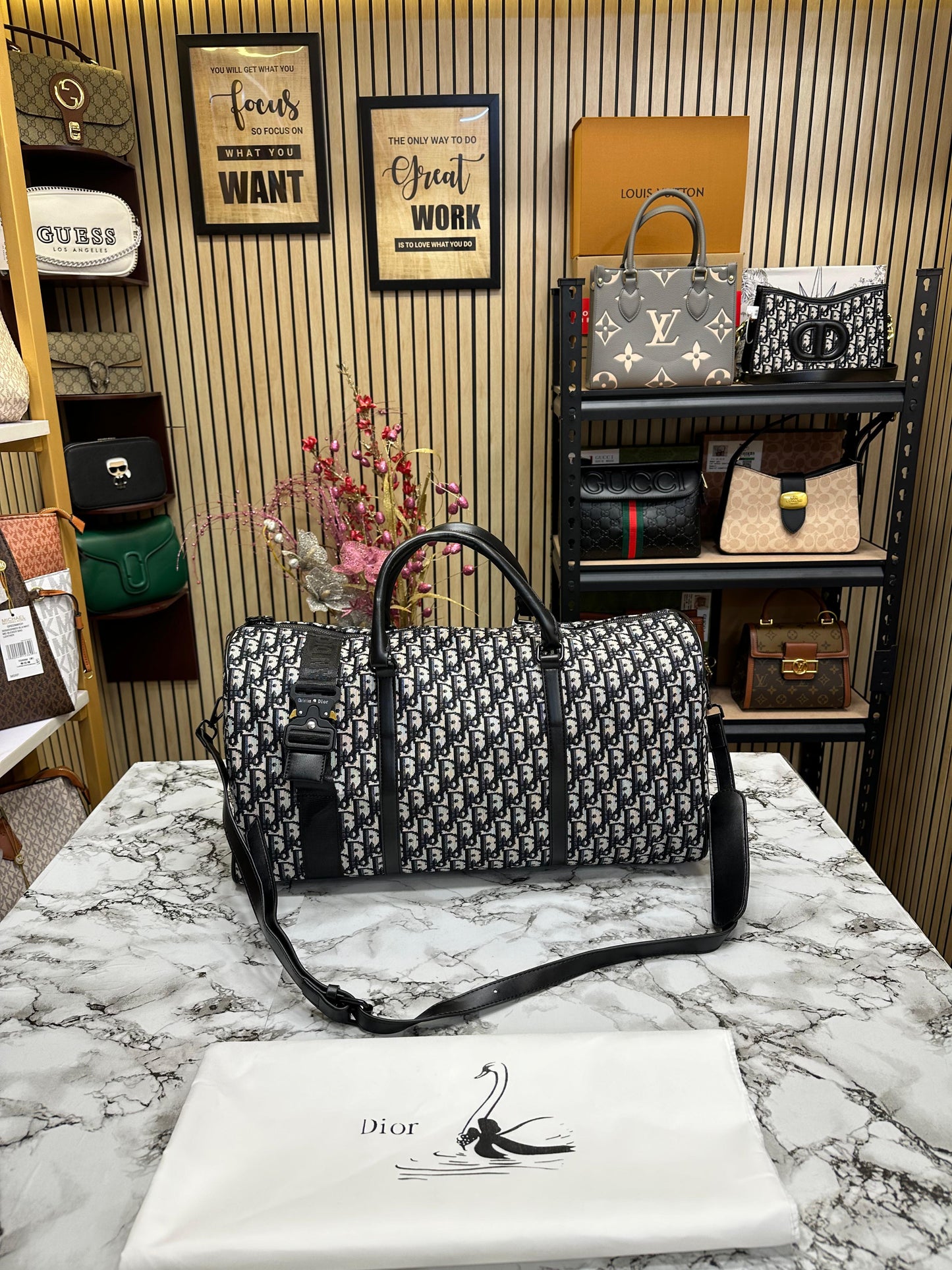 CHRISTN DIR PREMIUN DUFFLE WOMEN HAND BAG