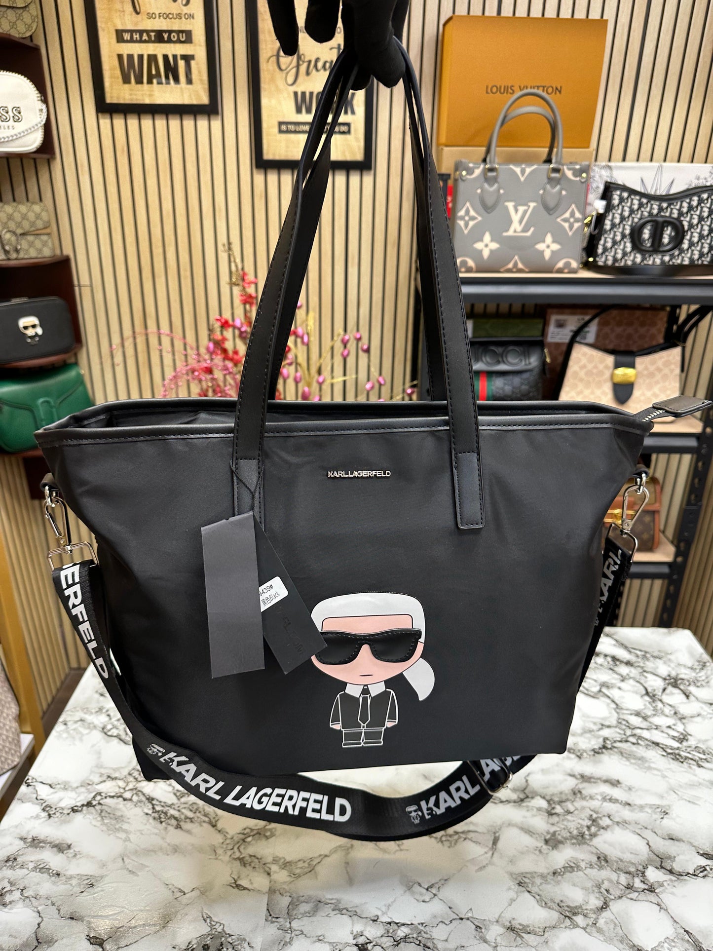 KAL LAGRFELD PREMIUM TOTE Wopmen Hand Bag