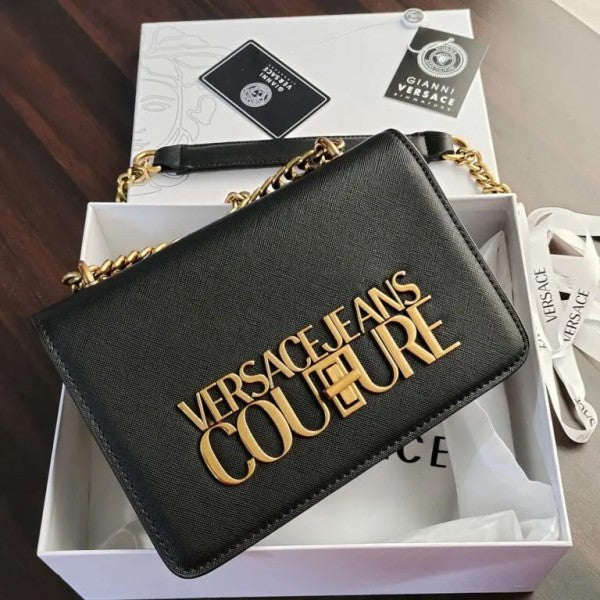Verce Jens Couture Saffiano Lock Crossbody Women Hand Bag Bag