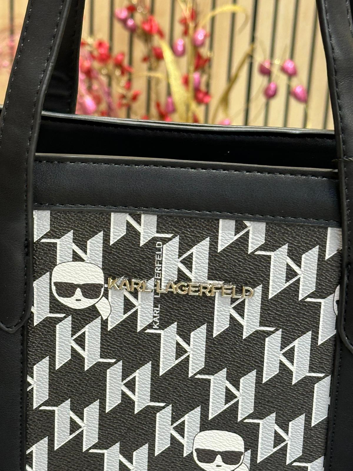 KAL LARFELD PREMIUM SIGNATURE TOTE Women BAG
