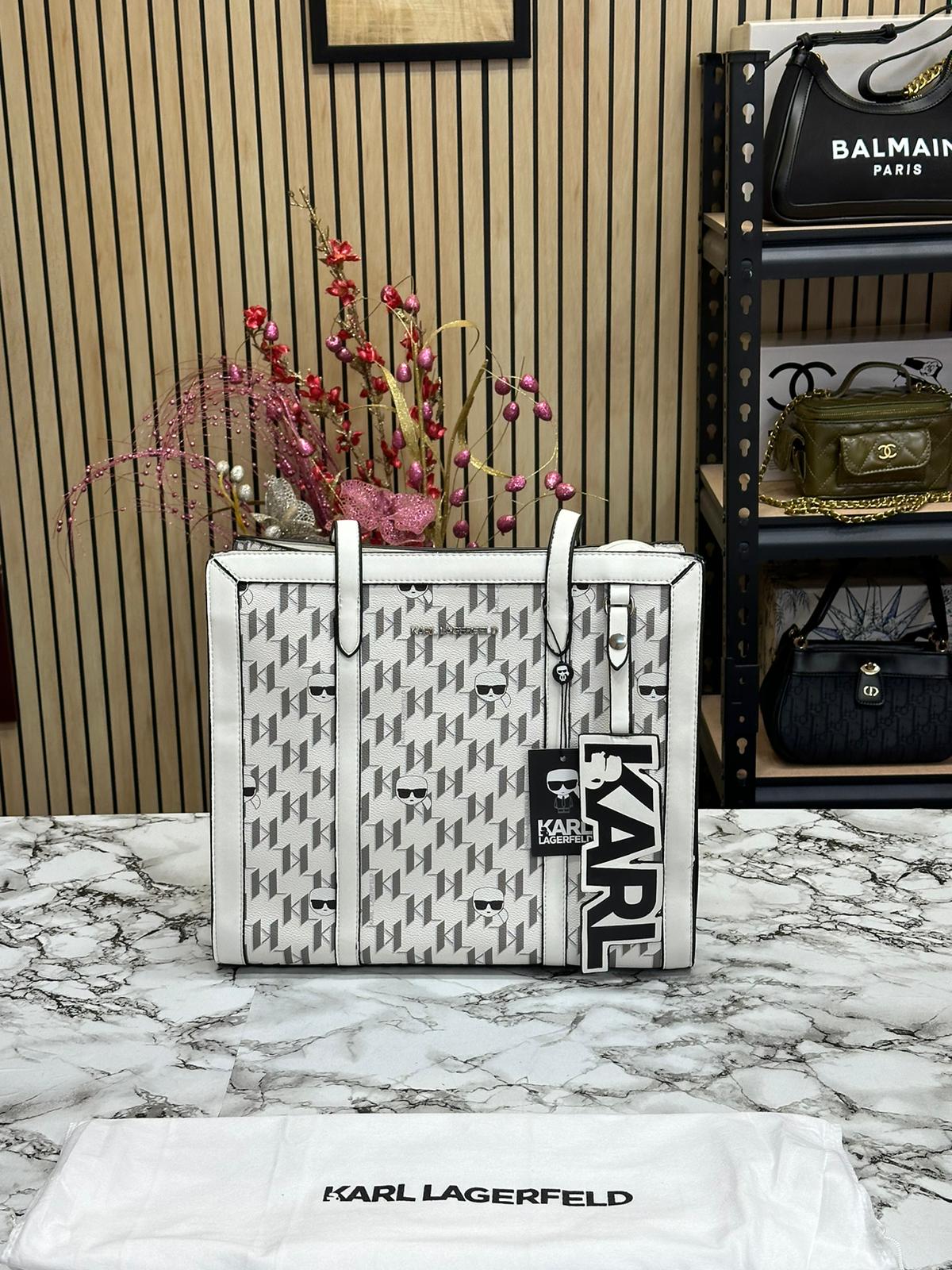 KAL LARFELD PREMIUM SIGNATURE TOTE Women BAG
