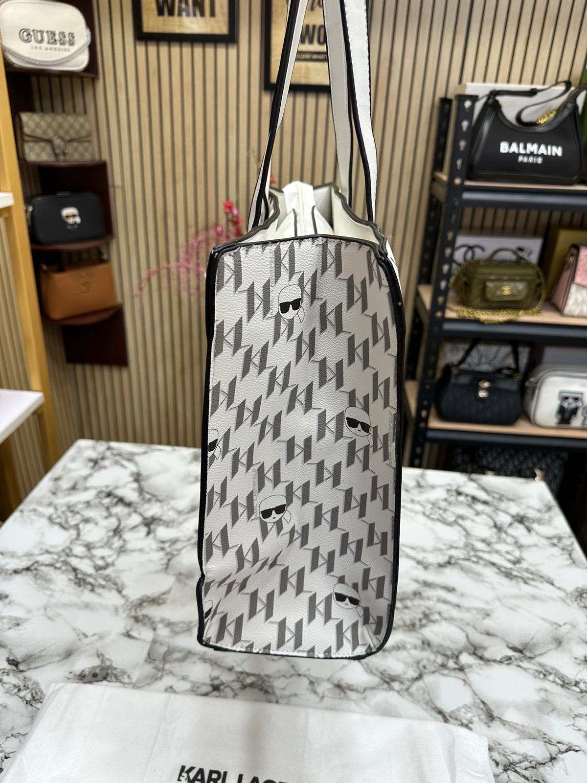 KAL LARFELD PREMIUM SIGNATURE TOTE Women BAG