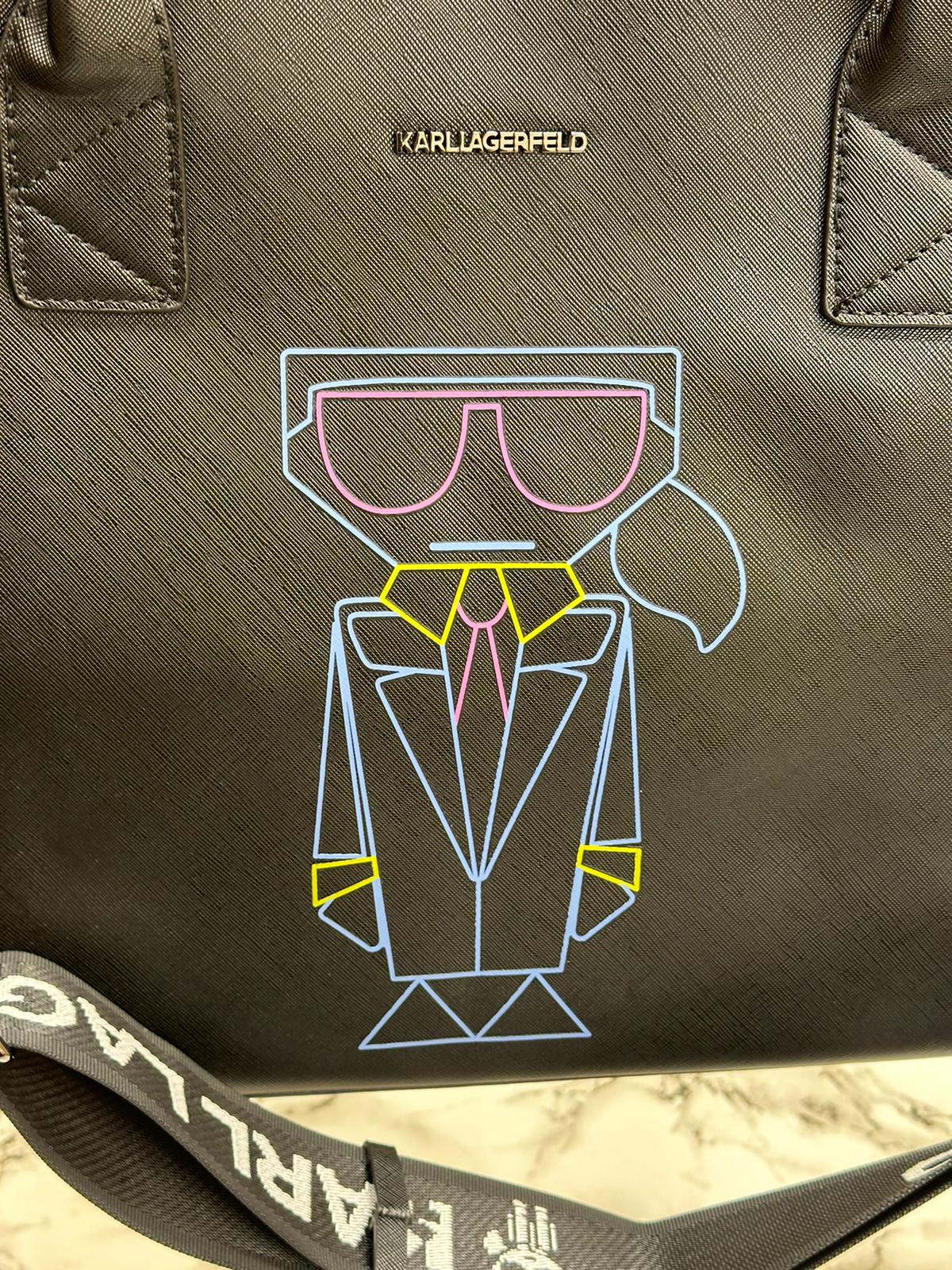 KAL LAGEELD LOGO PREMIUM TOTE Women BAG