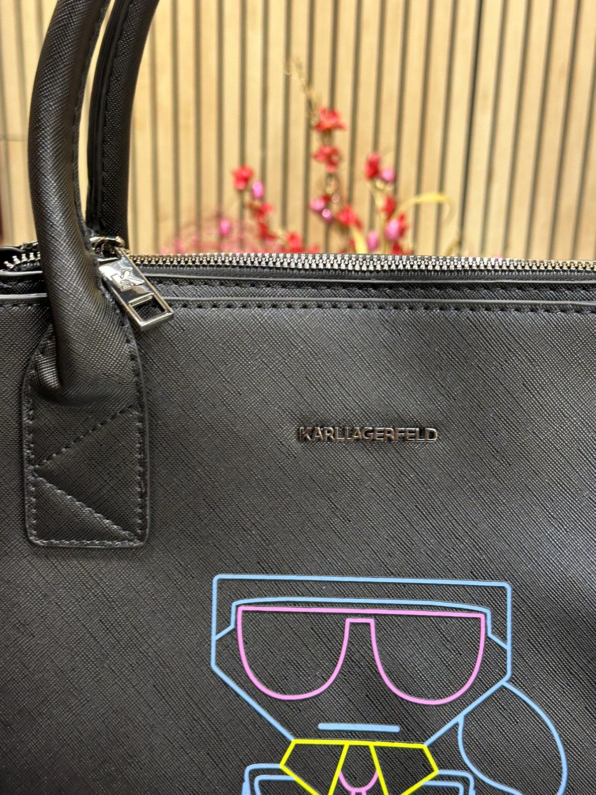 KAL LAGEELD LOGO PREMIUM TOTE Women BAG