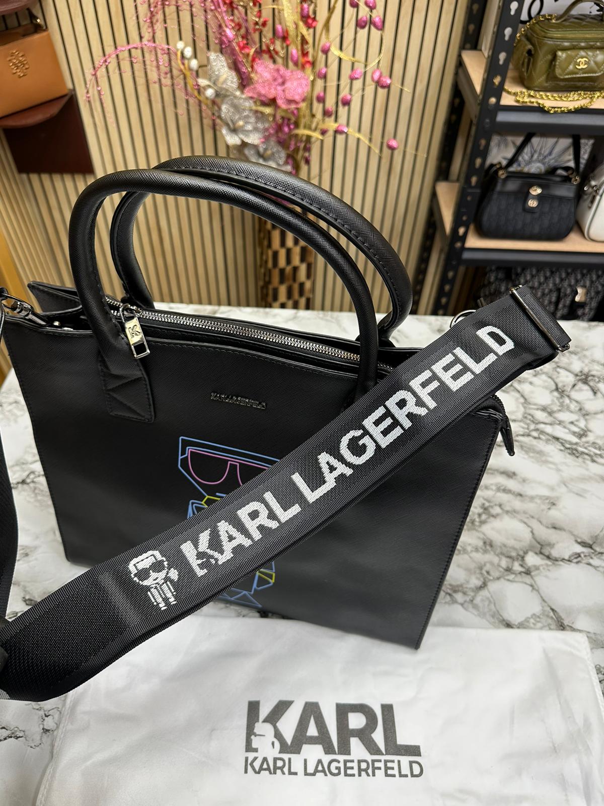 KAL LAGEELD LOGO PREMIUM TOTE Women BAG