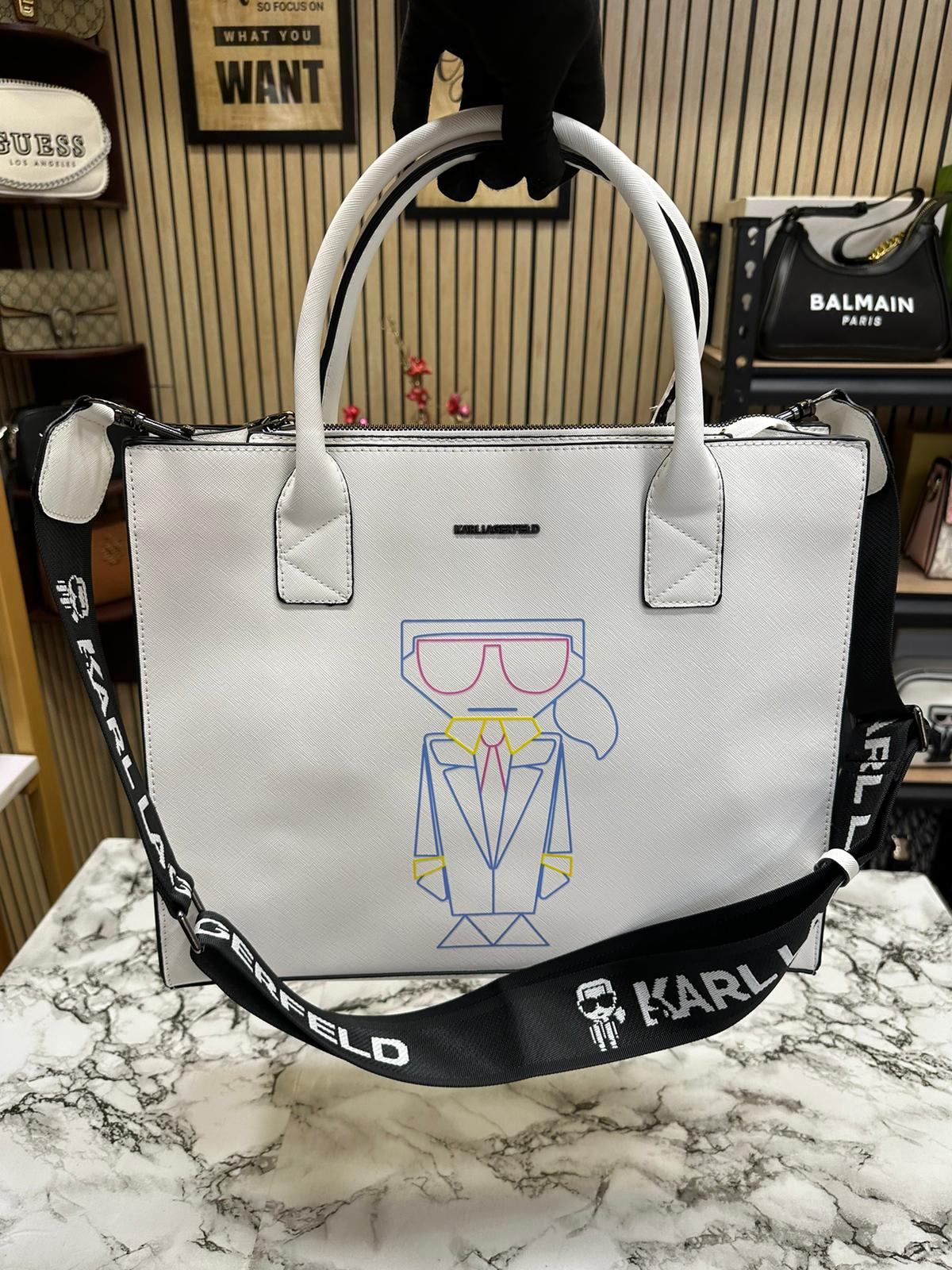 KAL LAGEELD LOGO PREMIUM TOTE Women BAG