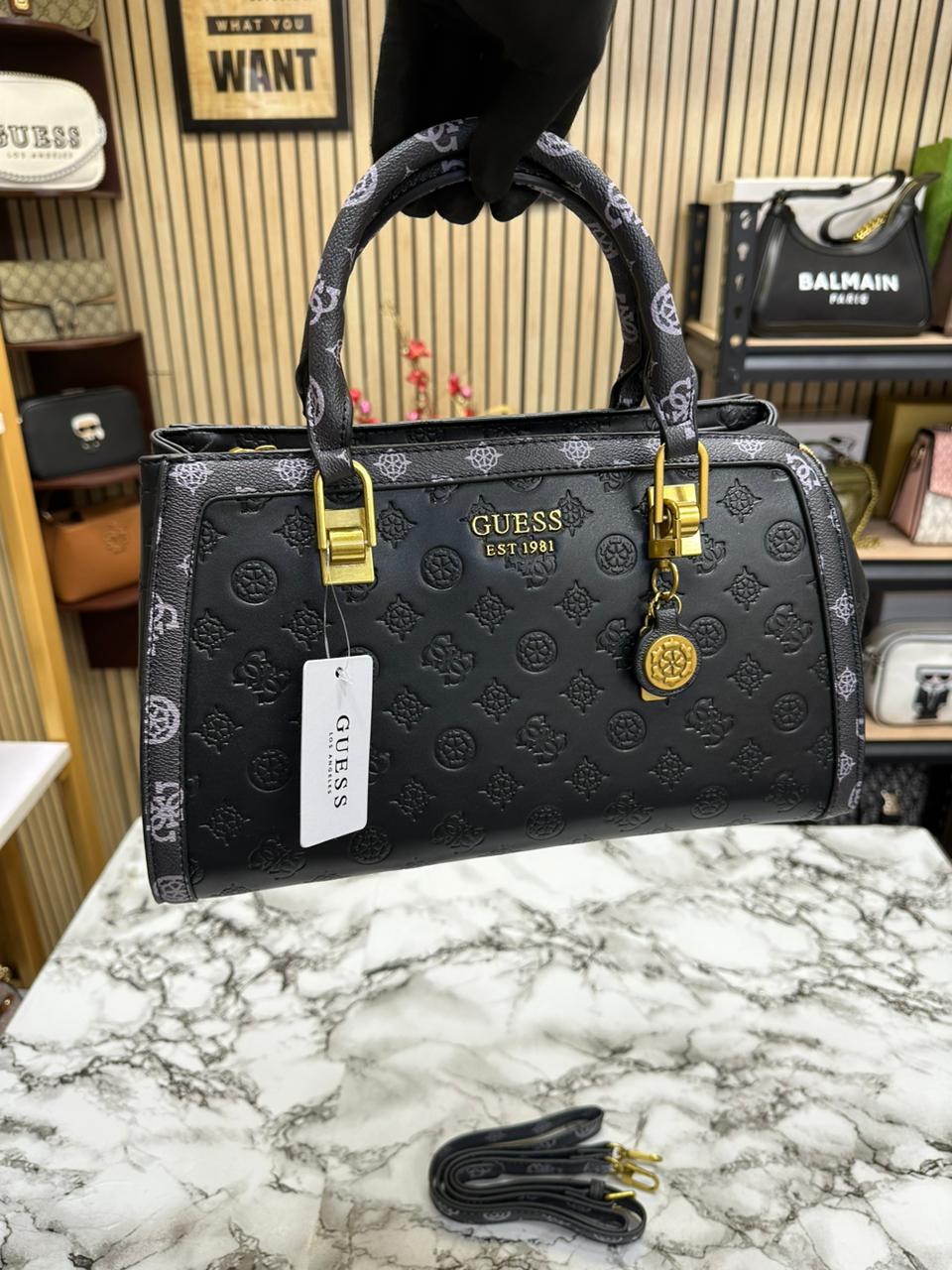 GUES WOMENS ELITE SATCEL Women Bag