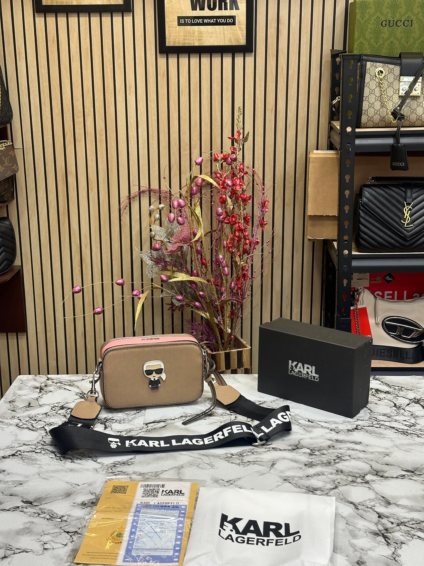 KAL LAGRFELD CAMERA SLING Women Bag