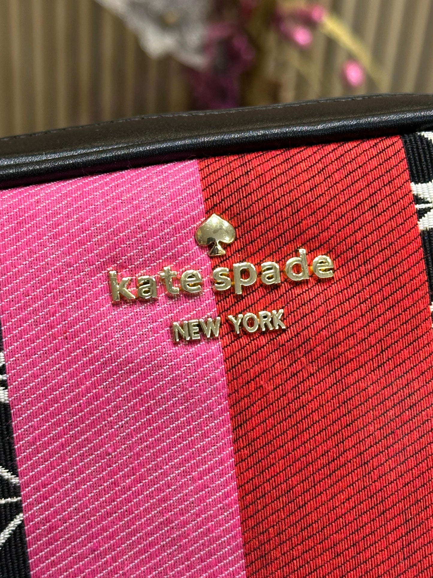 KAE SPADE FLOWER JACQUARD STRIPS MULTI COLOUR CROSSBODY Women BAG