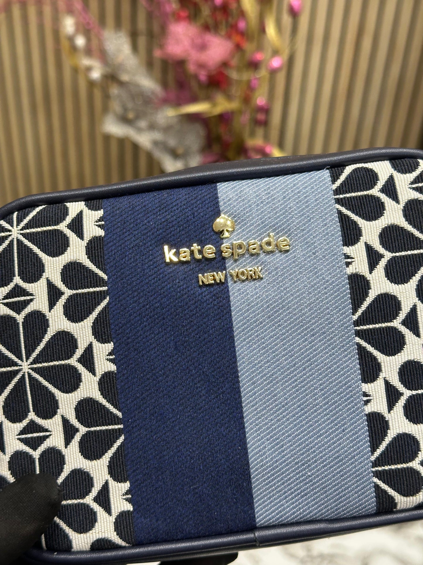 KAE SPADE FLOWER JACQUARD STRIPS MULTI COLOUR CROSSBODY Women BAG