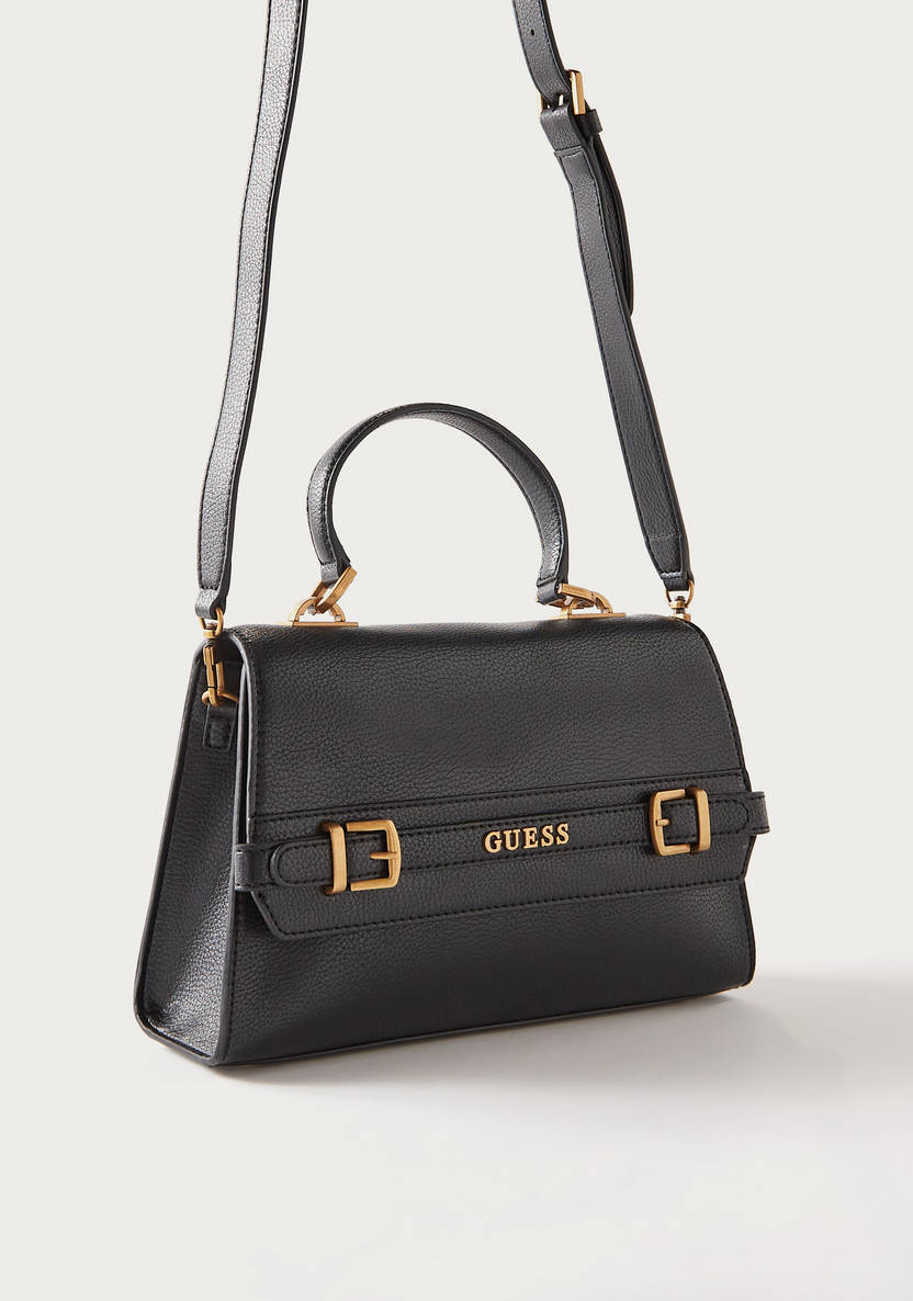 Gues Sestri Logo Top Handle Flap Women Bag