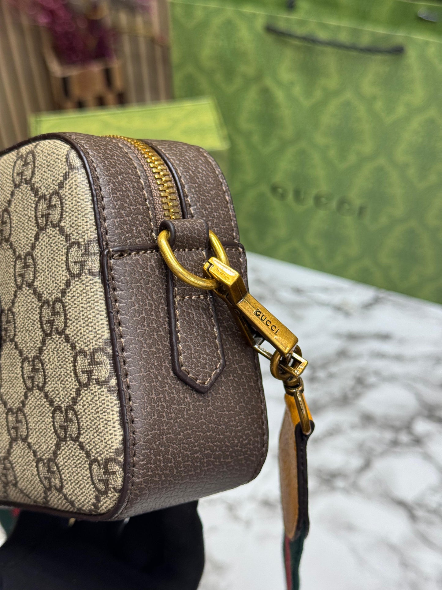 GUCI NEO TIGER PREMIUM SLING WITH OG DOUBLE BOX AND CARRY Women BAG