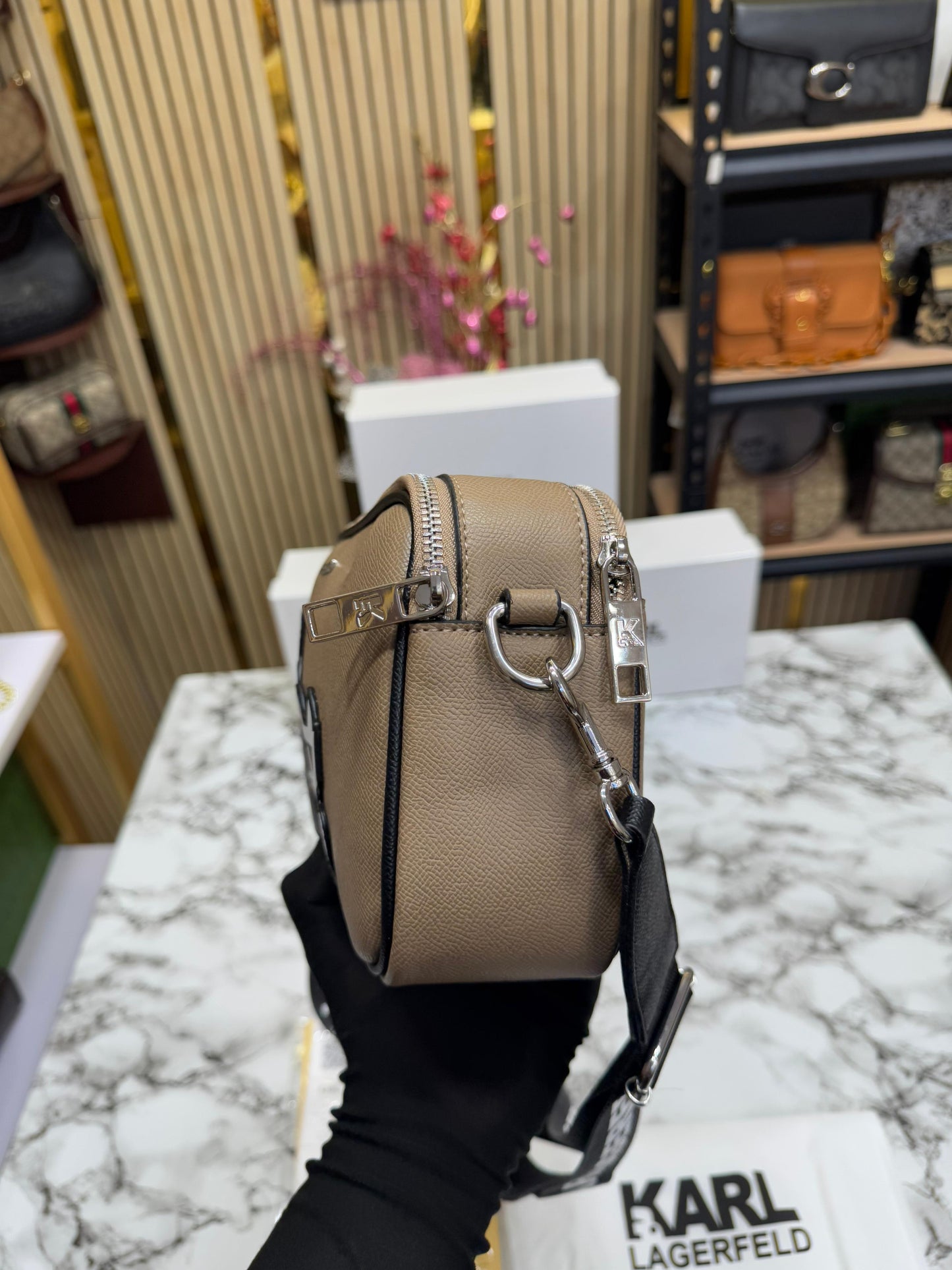 KAL LAGEELD PREMIUM SLING BAG WITH OG BOX Women BAG