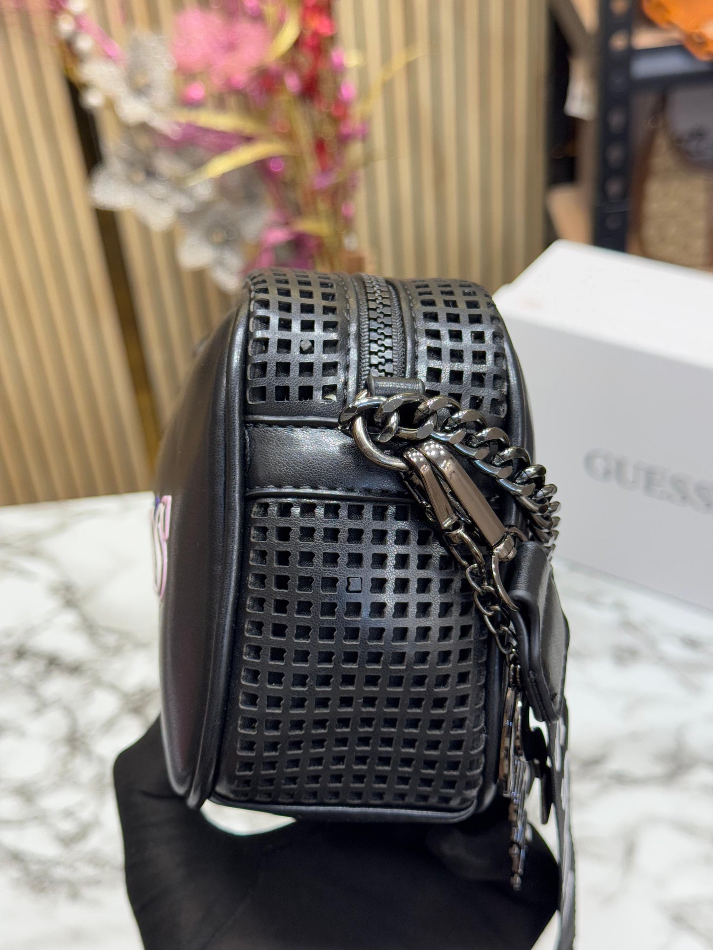 GUES WOMENS MARISOL CROSSBODY BAG WITH OG BOX Women Bag