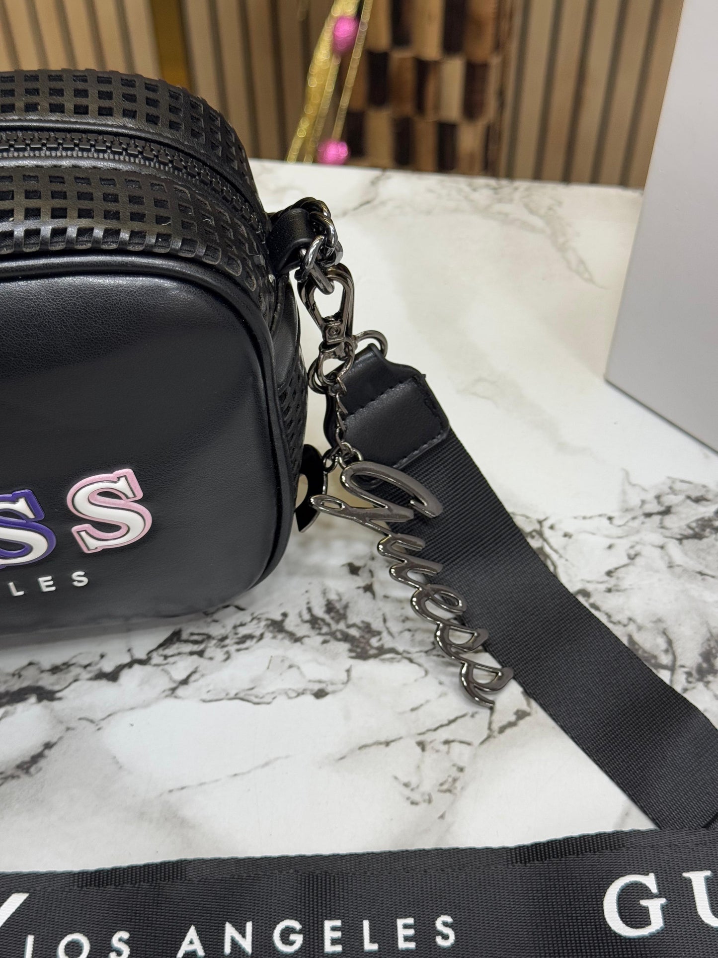 GUES WOMENS MARISOL CROSSBODY BAG WITH OG BOX Women Bag