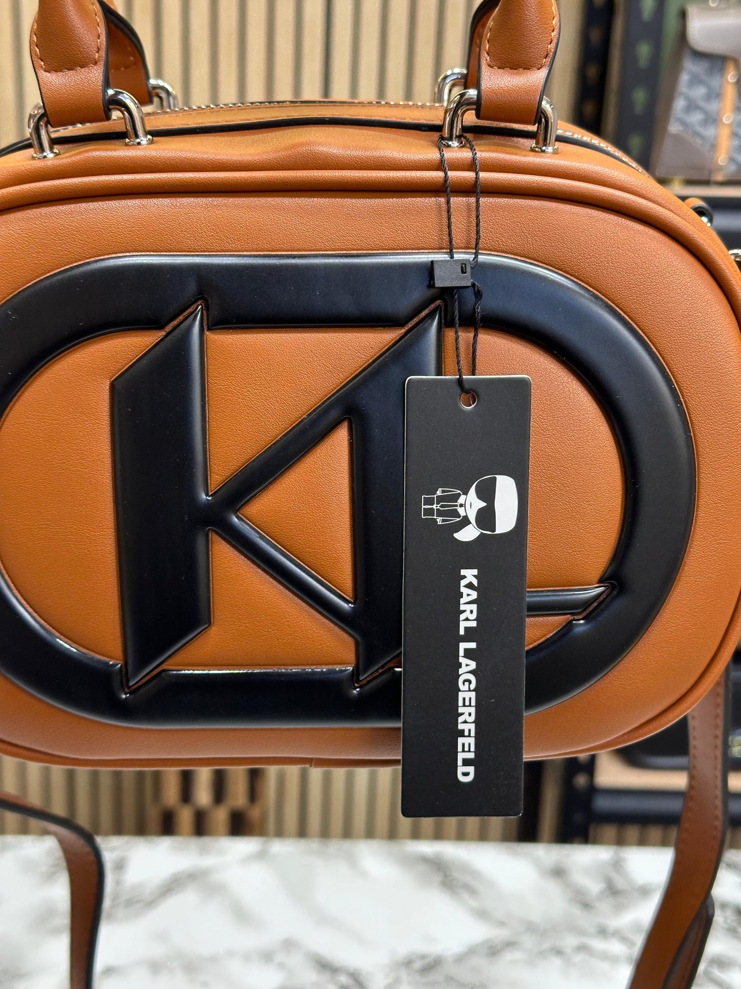 KAL LAGEFELD KL LOGO CROSSBODY BAG WITH DUST Women Bag