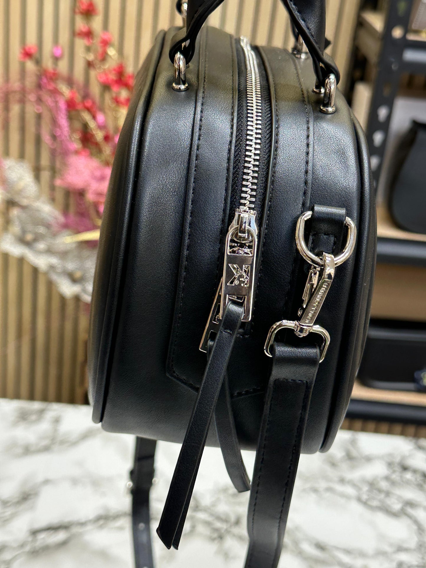 KAL LAGEFELD KL LOGO CROSSBODY BAG WITH DUST Women Bag