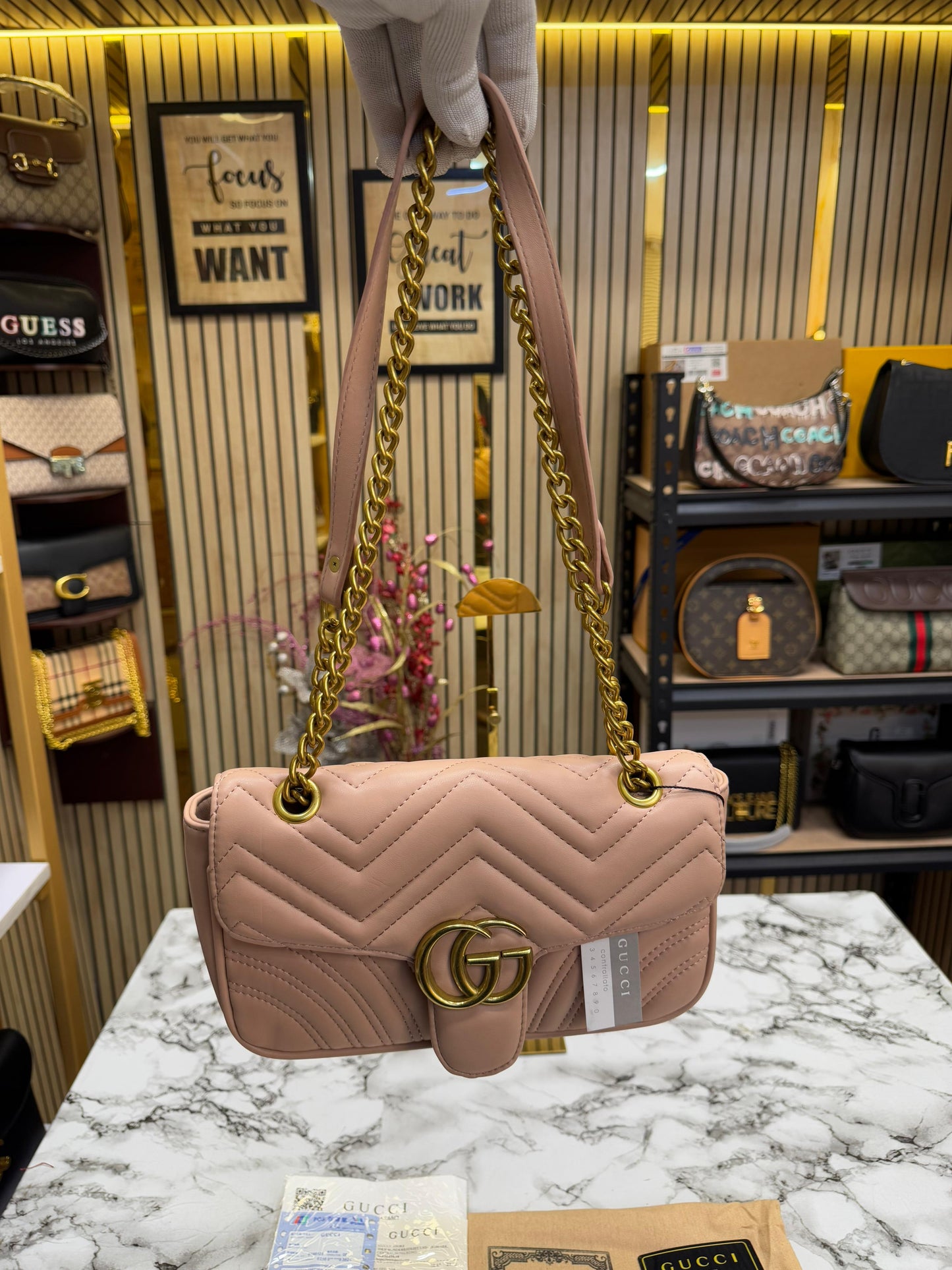KAL LAGEFELD KL LOGO CROSSBODY BAG WITH DUST Women Bag