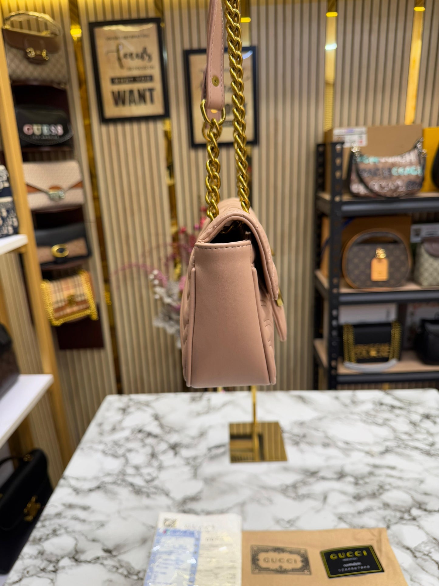 KAL LAGEFELD KL LOGO CROSSBODY BAG WITH DUST Women Bag