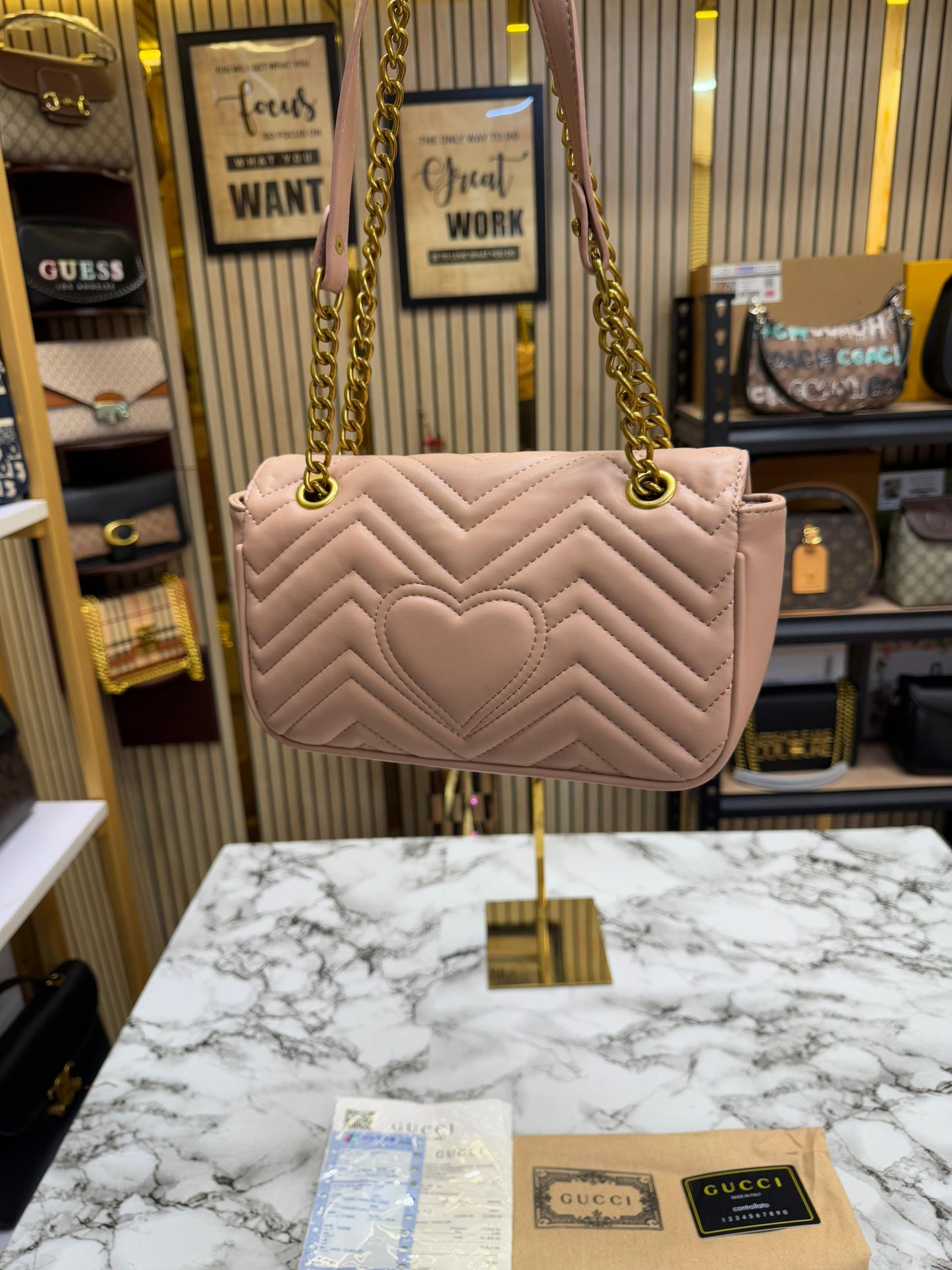 KAL LAGEFELD KL LOGO CROSSBODY BAG WITH DUST Women Bag