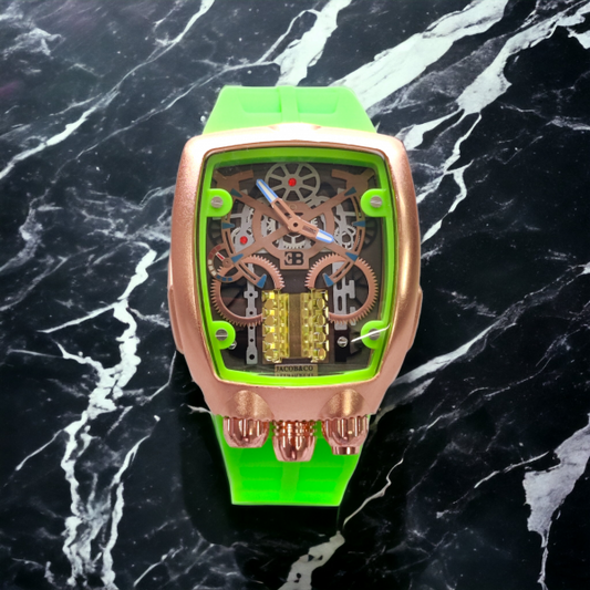 Jacab & Co X Bugatte Chiron Edition Mens Watch