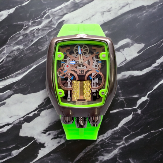 Jacab & Co X Bugatte Chiron Edition Mens Watch