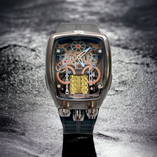 Jacab & Co X Bugatte Chiron Edition Mens Watch