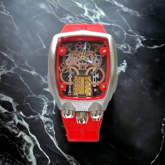 Jacab & Co X Bugatte Chiron Edition Mens Watch