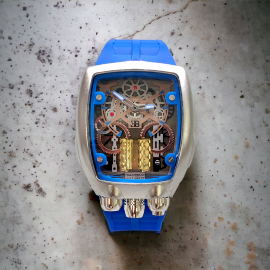 Jacab & Co X Bugatte Chiron Edition Mens Watch