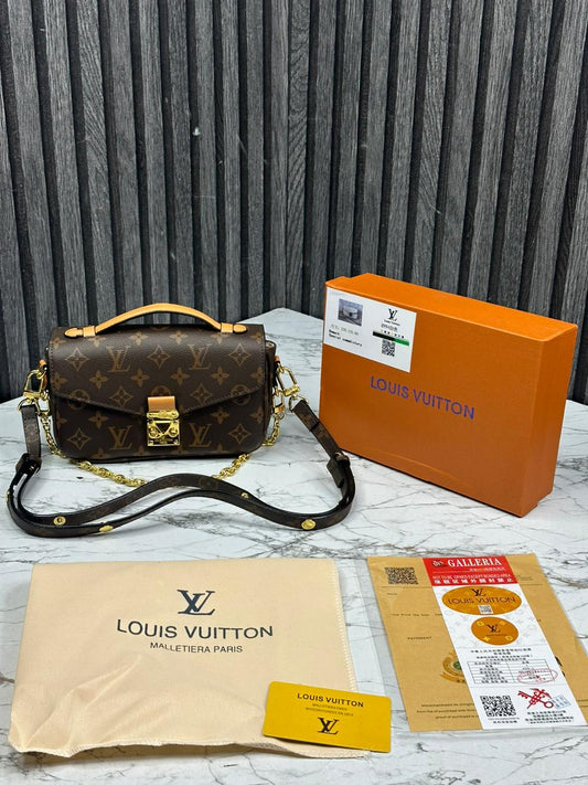 LOUS VUTON METIS HOBO HANDBAG Women Handbag WITH OG BOX