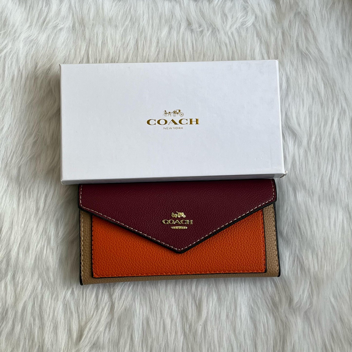 Cch Fold Wallet Women Handbag With OG Box