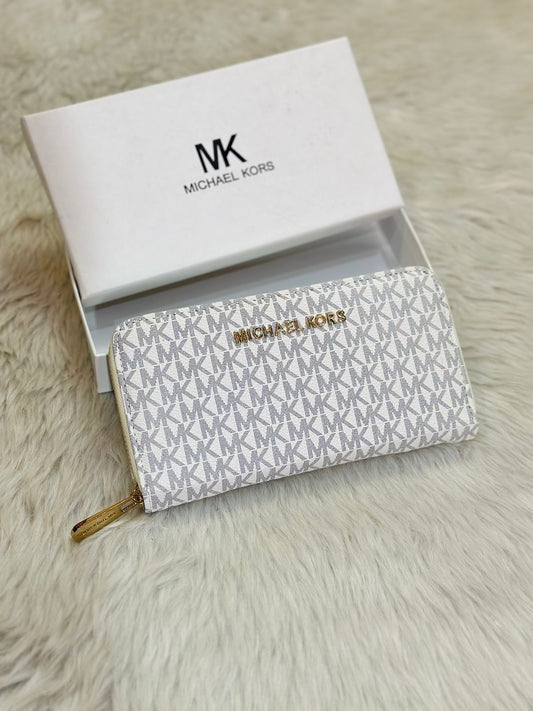 Mhael Krs Zippy Wallet With OG Box