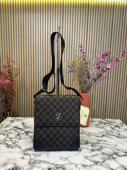 LOUS VUTON MACASSAR SIDEBAG OG DUST BAG