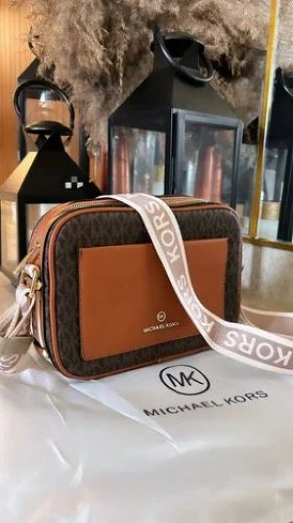 Miche Krs MK Logo Print Maeve Crossbody Bag With OG Box & Dust  BAG