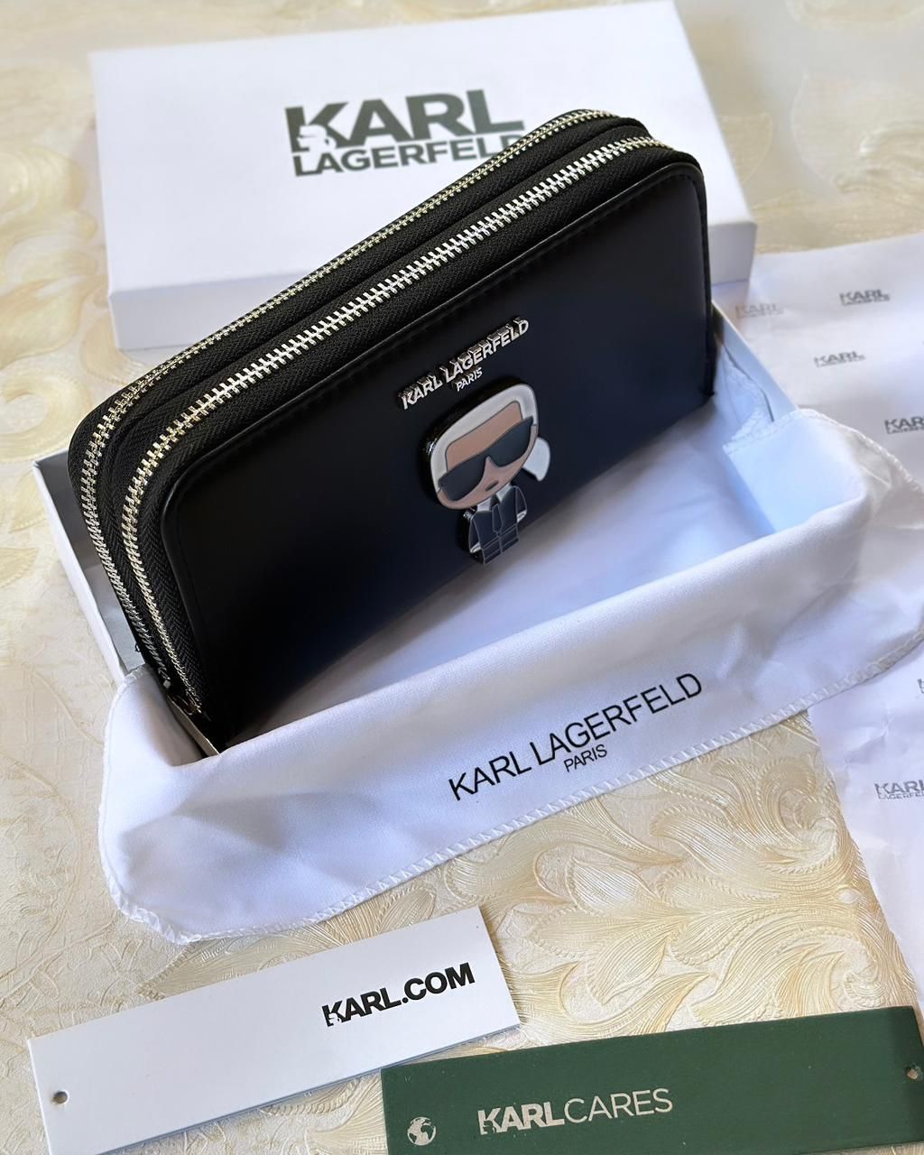 Kal Lagerld Double Zippy Woman Wallet