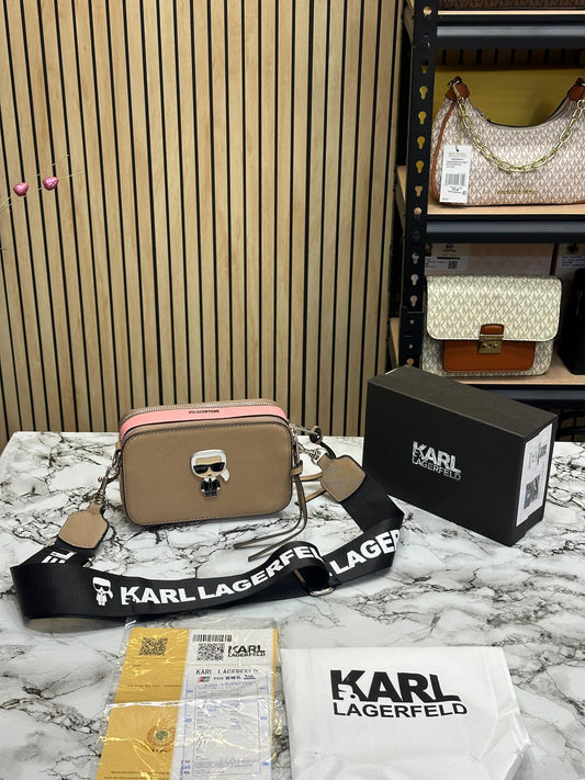 KAL LAGERFELD PREMIUM CAMERA BAG WOMAN HAND BAG