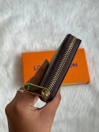 Lous Vuion Single Zipper Wallet Woman Hand Bag