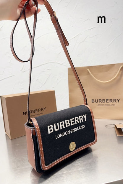 Burbey Horsefry Canvas Sling Women Hand bag